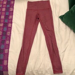 Lululemon thick herringbone long leggings